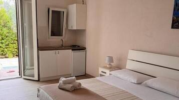 Chambre Double Deluxe, patio, vue jardin