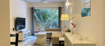 Cozy 2-bedroom apartment with AC & Dryer near Dabolim airport