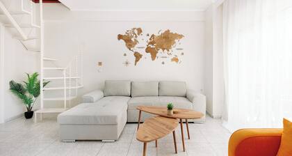 Perla Mare - Cozy house in the Heart of Nea Peramos — 3 Min Walk to the Beach!