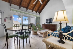 Living area - Westwinds II Condo - Upper level with balcony, 2 bedroom on Cable Beach, Nassau (Nassau)