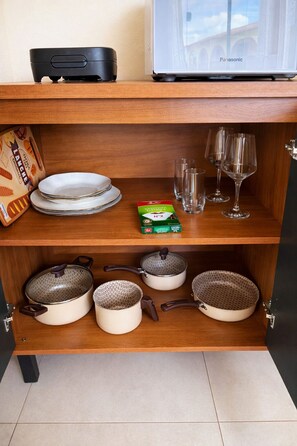 Apartemen Standar, pemandangan kota