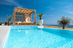 A heated pool - 5* Luxury Seaview Villa Plant 2 with pool (Novalja)