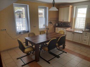 Dining - Vacation apartment in the countryside near Leipzig (Pegau)