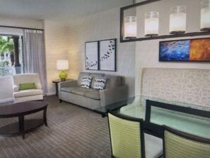 Living area - Marriott Grande Vista- Charming 2-bedroom villa with AC in amazing Orlando (Orlando)