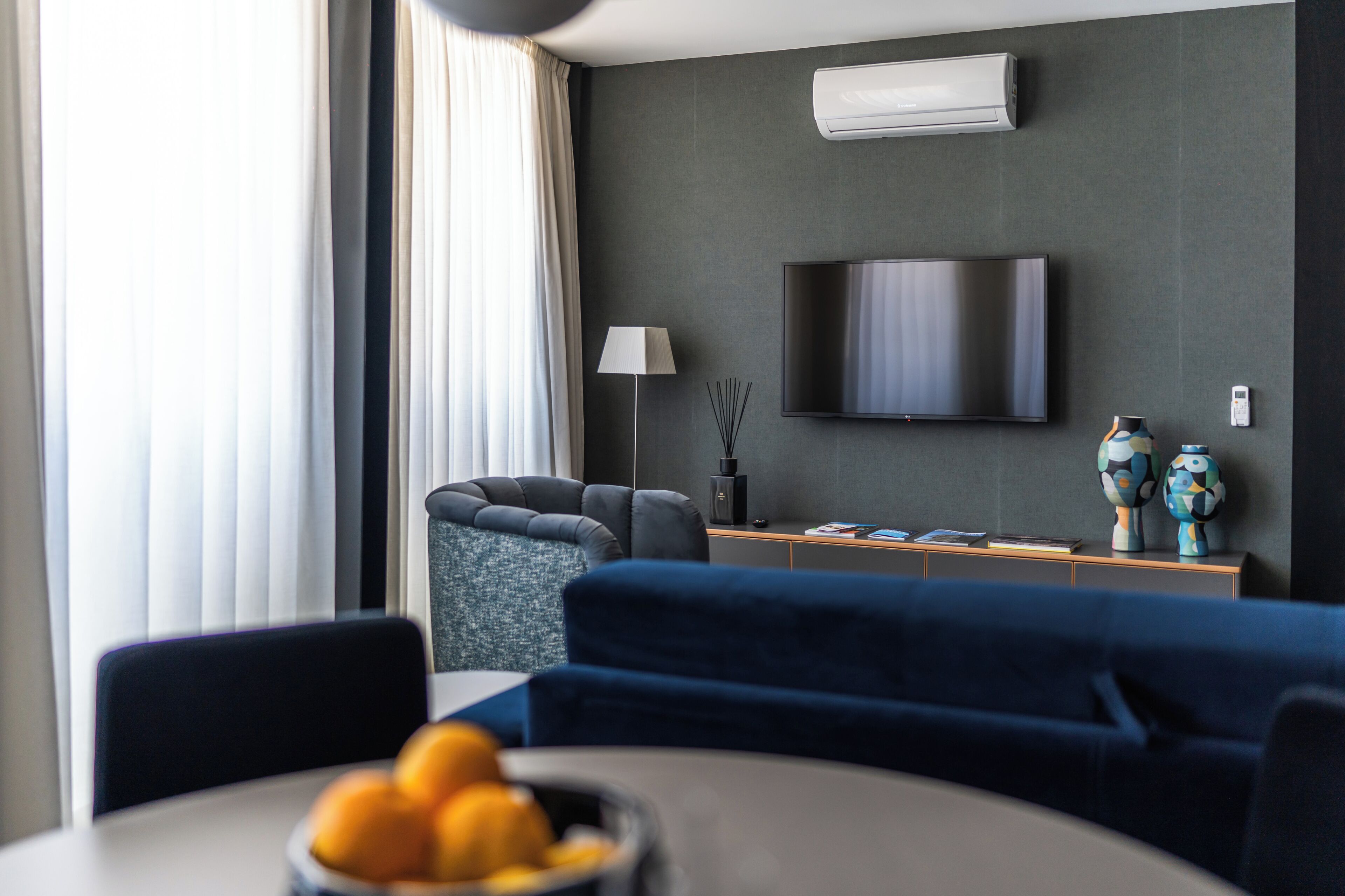 Deluxe Apartment, 1 Bedroom, City View | Interior