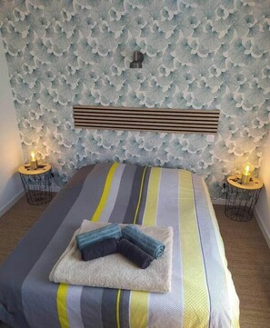 2 bedrooms, iron/ironing board, bed sheets - Recent & well-located apartment (Saint-Malo)