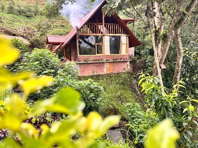 Rural cabin "El encanto de las aves" in Baños de Agua Santa.