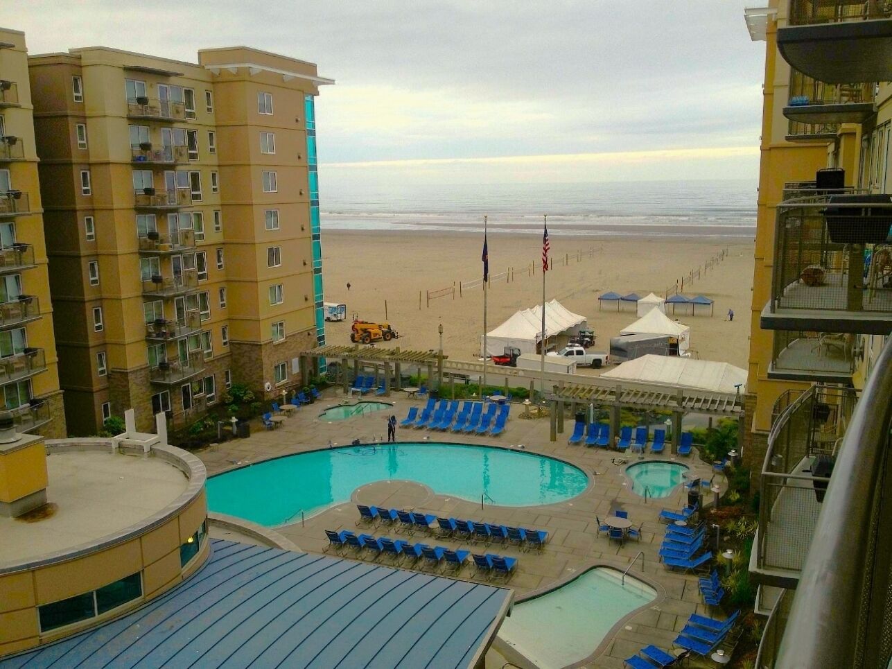 2 outdoor pools, a heated pool