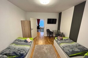 2 Schlafzimmer, WLAN, Bettwäsche