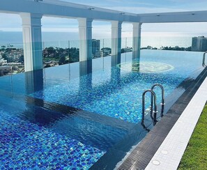Apartment, 2 Bedrooms, Accessible, Smoking | Pool | Outdoor pool - 2 Bed Room Sea View Great Place 2 (Pattaya)