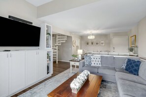 Villa, Multiple Beds, Balcony, Garden View (892 Ketch Court) | Living area - 892 Ketch Court at The Sea Pines Resort (Hilton Head Island)