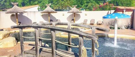 Indoor pool, a heated pool