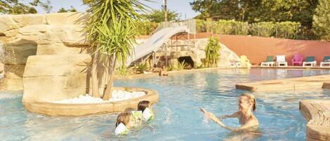 Indoor pool, a heated pool
