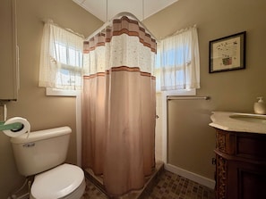 Soap, toilet paper