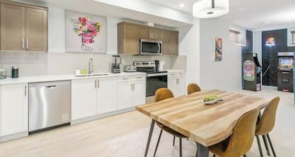 Arcade | Neon Lights | 70 min Banff | Local Coffee