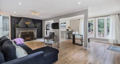 Snowmobile-In Waterfront Suite | Sauna | Sleeps 6