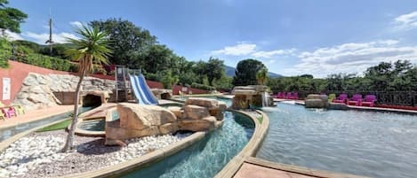 Indoor pool, a heated pool