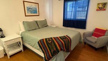 2 bedrooms, free WiFi, bed sheets, wheelchair access