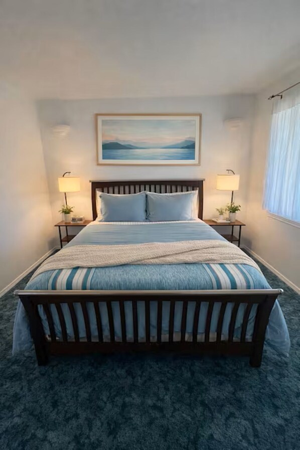 2 bedrooms, free WiFi, bed sheets, wheelchair access