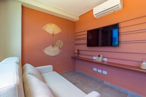 Living area - Marina #107 - em Porto de Galinhas por Carpediem (Ipojuca)