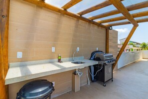Basic Apartment | Terrace/patio - Villa Del Mar #101 - Apto em Porto por Carpediem (Ipojuca)
