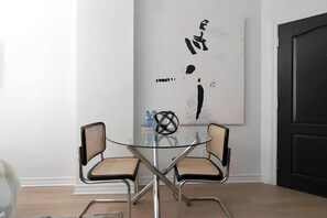 Dining - Downtown Comfort | Modern Apartment in Prime Area (Montreal)