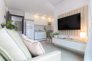 Living area - Porto Male #02 - Apto Com Piscina por Carpediem (Ipojuca)