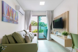 Basic Apartment | Living area - Porto Male #03 - Terreo Com Piscina por Carpediem (Ipojuca)