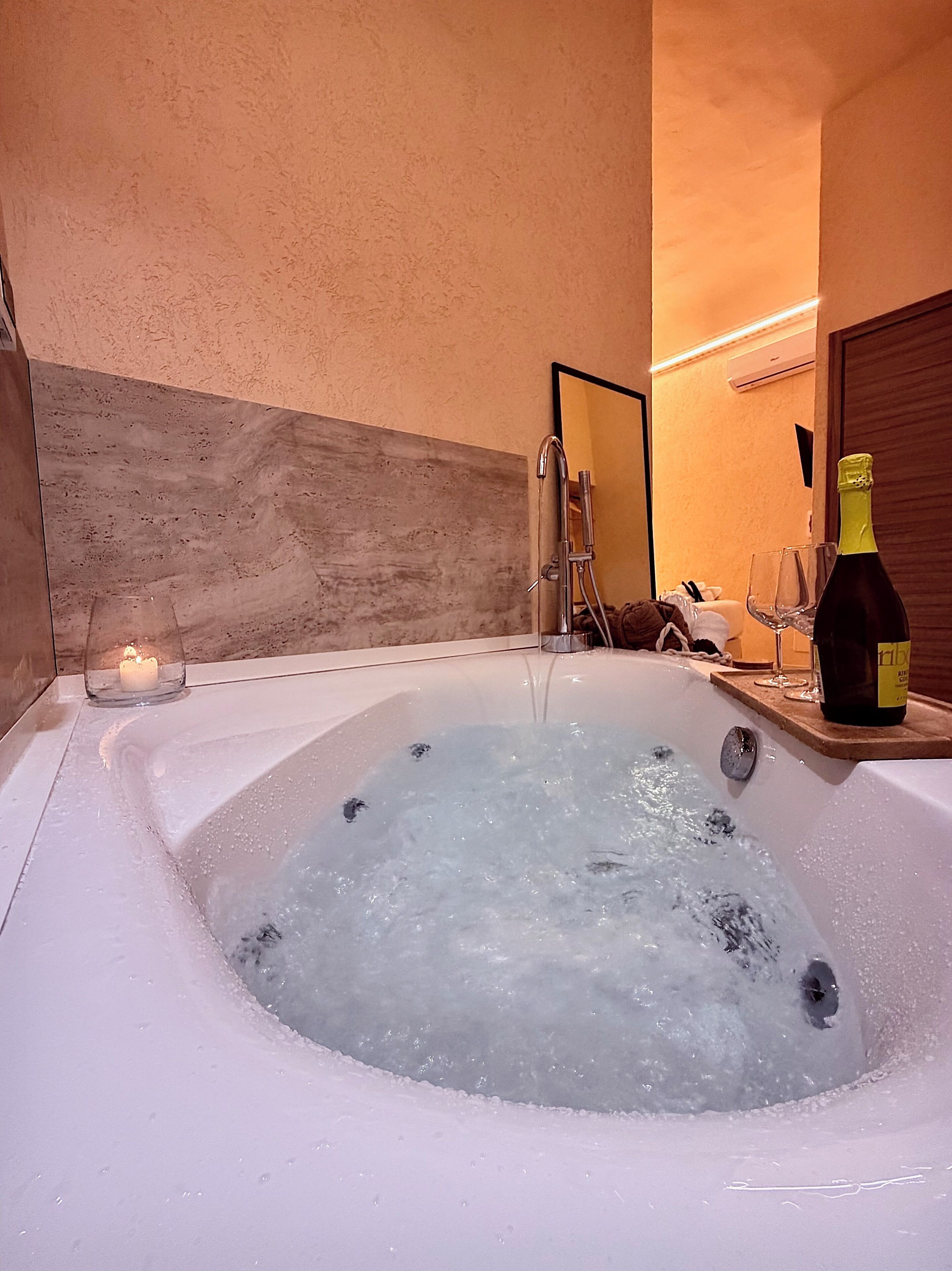 Chambre Double Deluxe, 1 chambre, bain à remous, vue cour intérieure