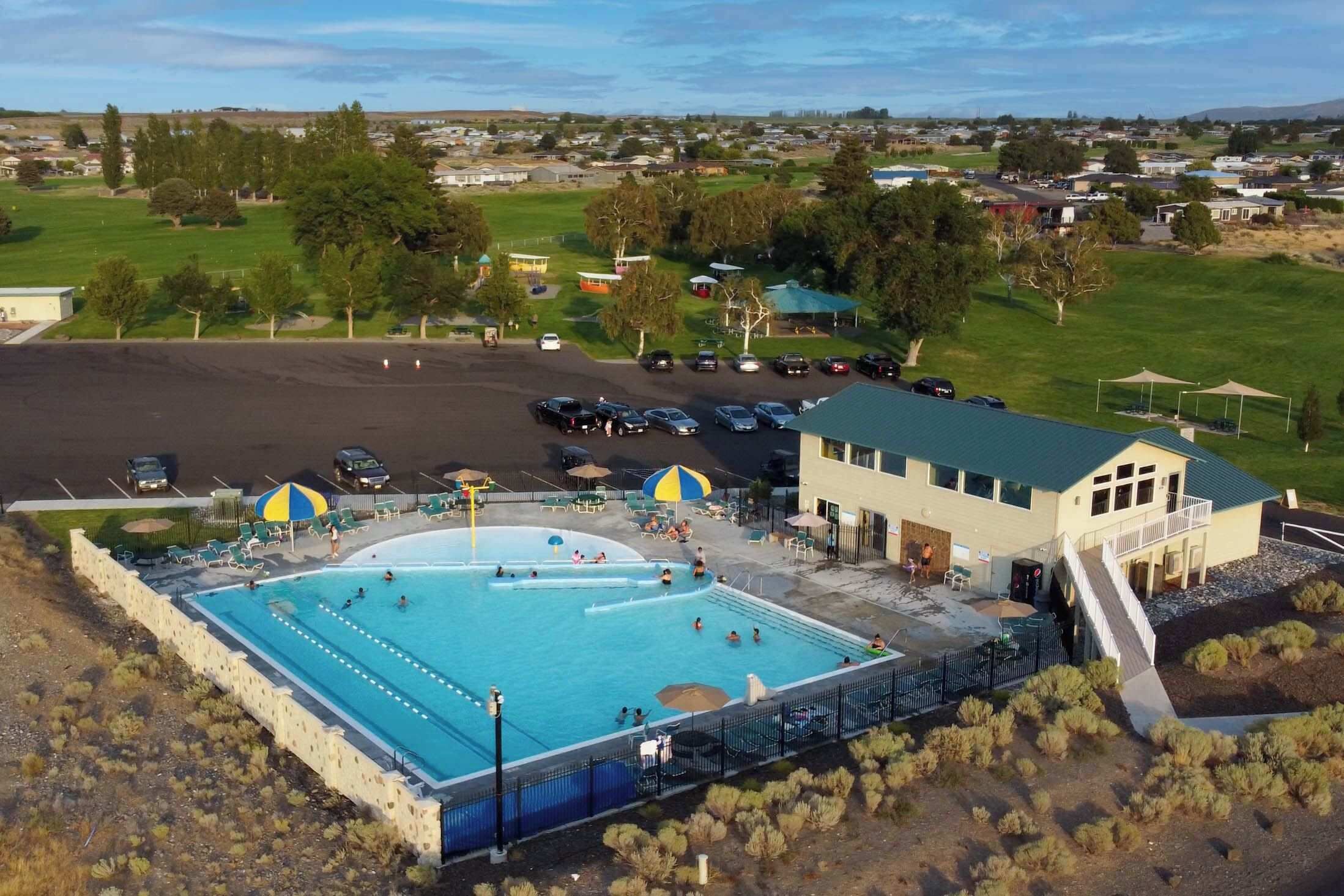 Piscine chauffée