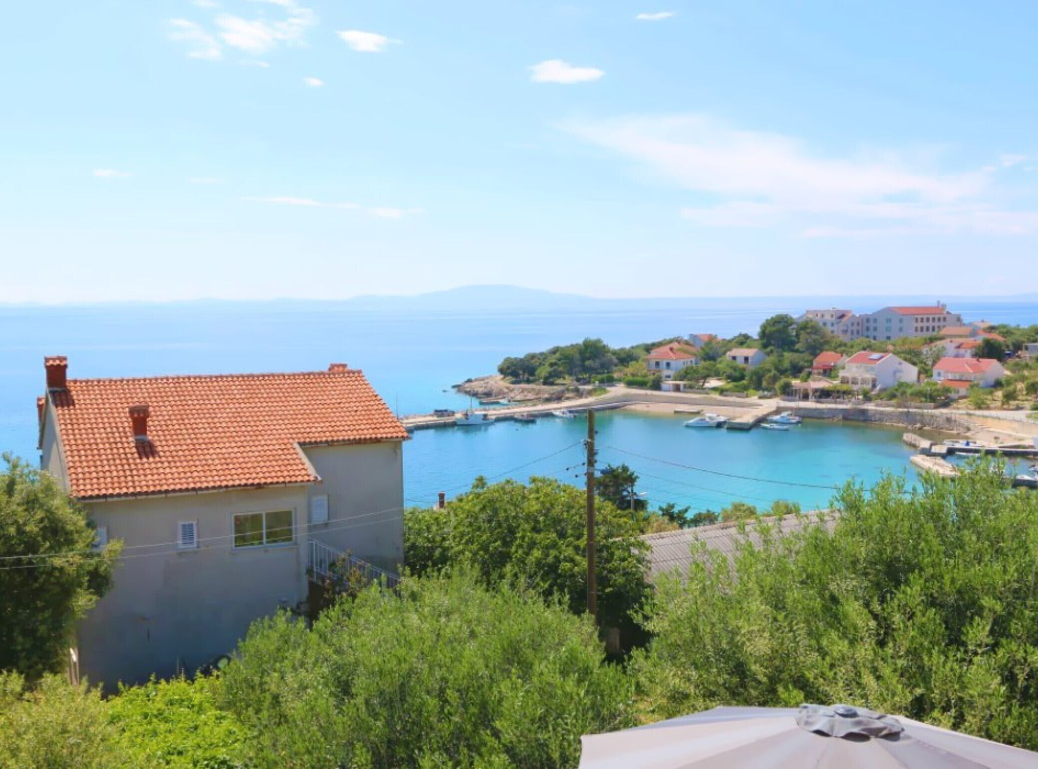 Vue depuis l’hébergement