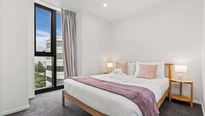Unclassified image, 3 of 29, button - Modern High Rise Parking Zodiak Stays (Auckland)