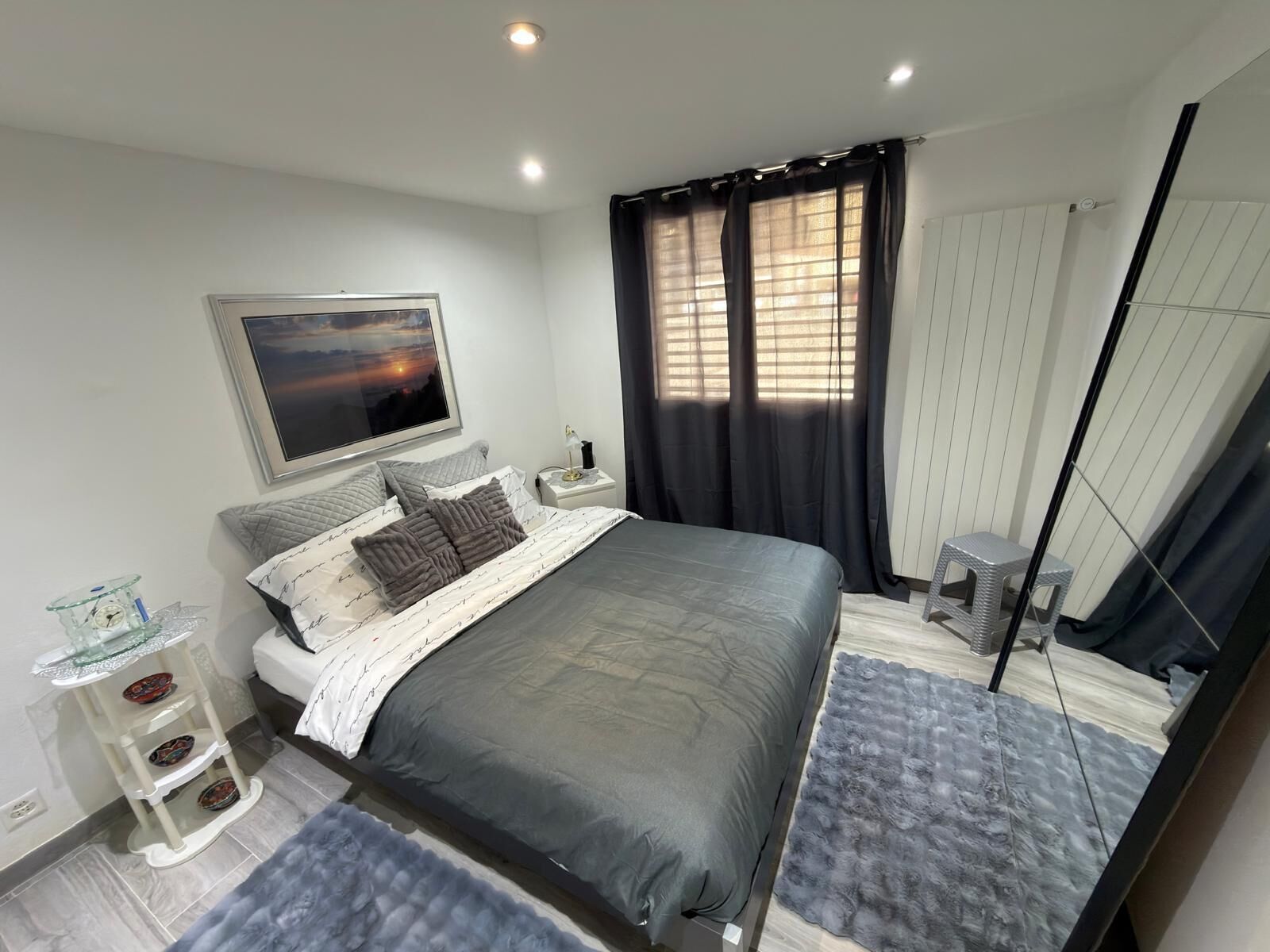 1 chambre, fer et planche à repasser, Wi-Fi, draps fournis