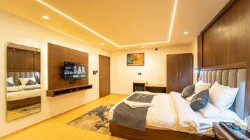 Superior Double Room, Hill View | Desk, laptop workspace, free WiFi