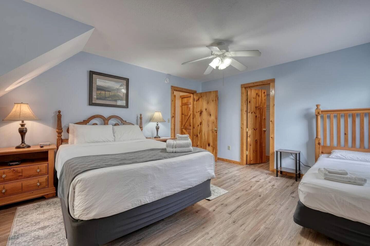 3 habitaciones, wifi y ropa de cama 