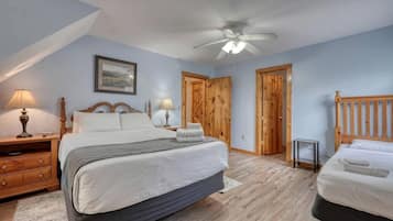 3 habitaciones, wifi y ropa de cama