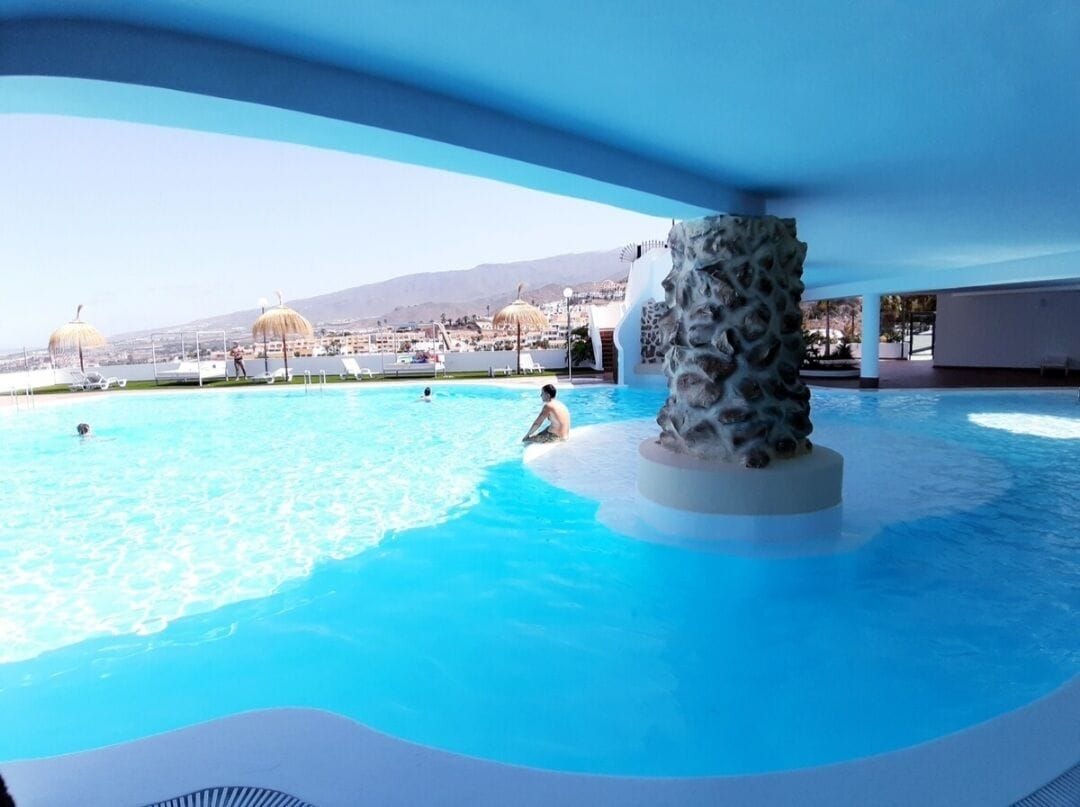 Alberca al aire libre 