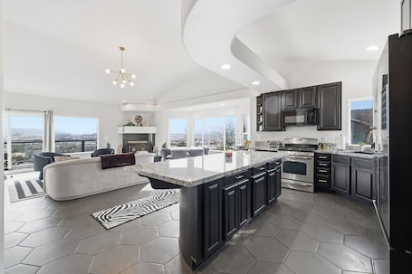 Private kitchen. Hilltop Luxury Retreat in Reno with City and Mountain Views