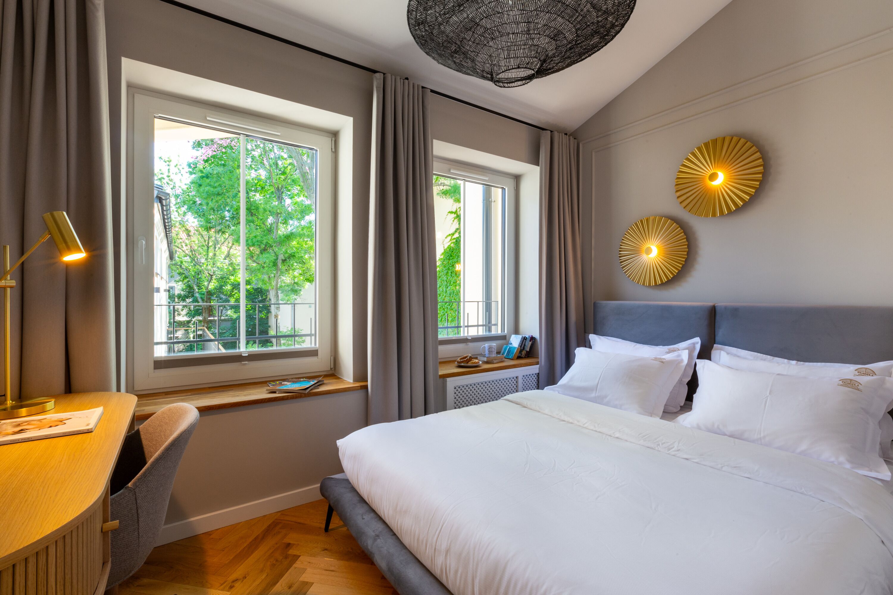 2 Schlafzimmer, Schreibtisch, Bügeleisen/Bügelbrett, kostenloses WLAN