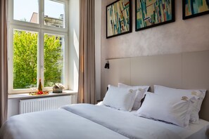 2 bedrooms, iron/ironing board, free WiFi, bed sheets - Canvas House Apartament Oasis (Kraków)