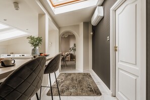 Interior - White Lotus - penthouse with roof terrace (Kraków)