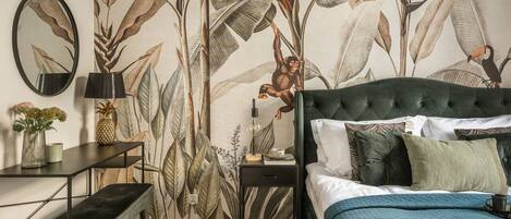 2 chambres, bureau, fer et planche à repasser, Wi-Fi gratuit