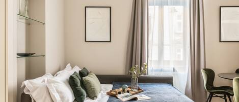 3 soverom og strykejern/-brett