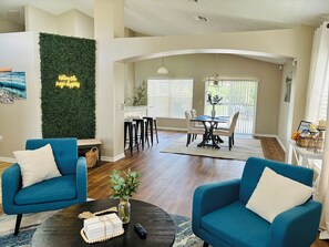 Interior - Lakefront Family Retreat with Private Heated Pool – Near Disney – Sleeps 8 (Kissimmee)