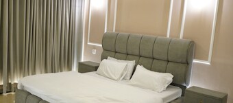 Lovely 1-bedroom apartment with AC in peaceful Islamabad international airport