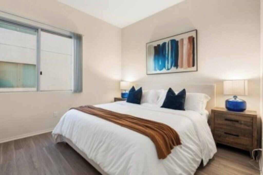 1 bedroom, iron/ironing board, travel crib, free WiFi