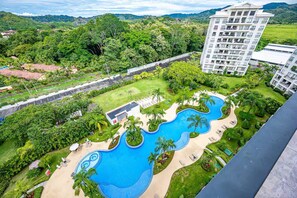 Pool - 7 Bedroom Penthouse Ocean & Mountain Views JB41002 (Jaco)