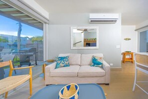 Villa Deluxe, vue partielle sur l'océan | Coin séjour