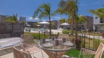 Villa Deluxe, vista oceano parziale