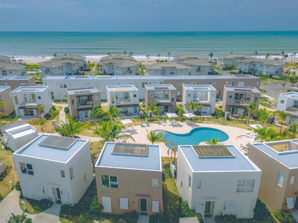 Deluxe-Villa, eingeschränkter Meerblick | Außenbereich